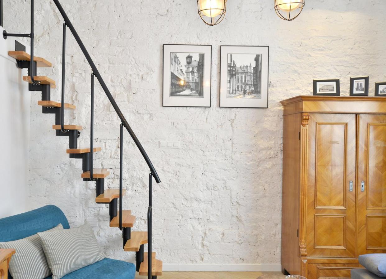 Appartamento Argentis Odrzanska Retro Loft Breslavia Esterno foto
