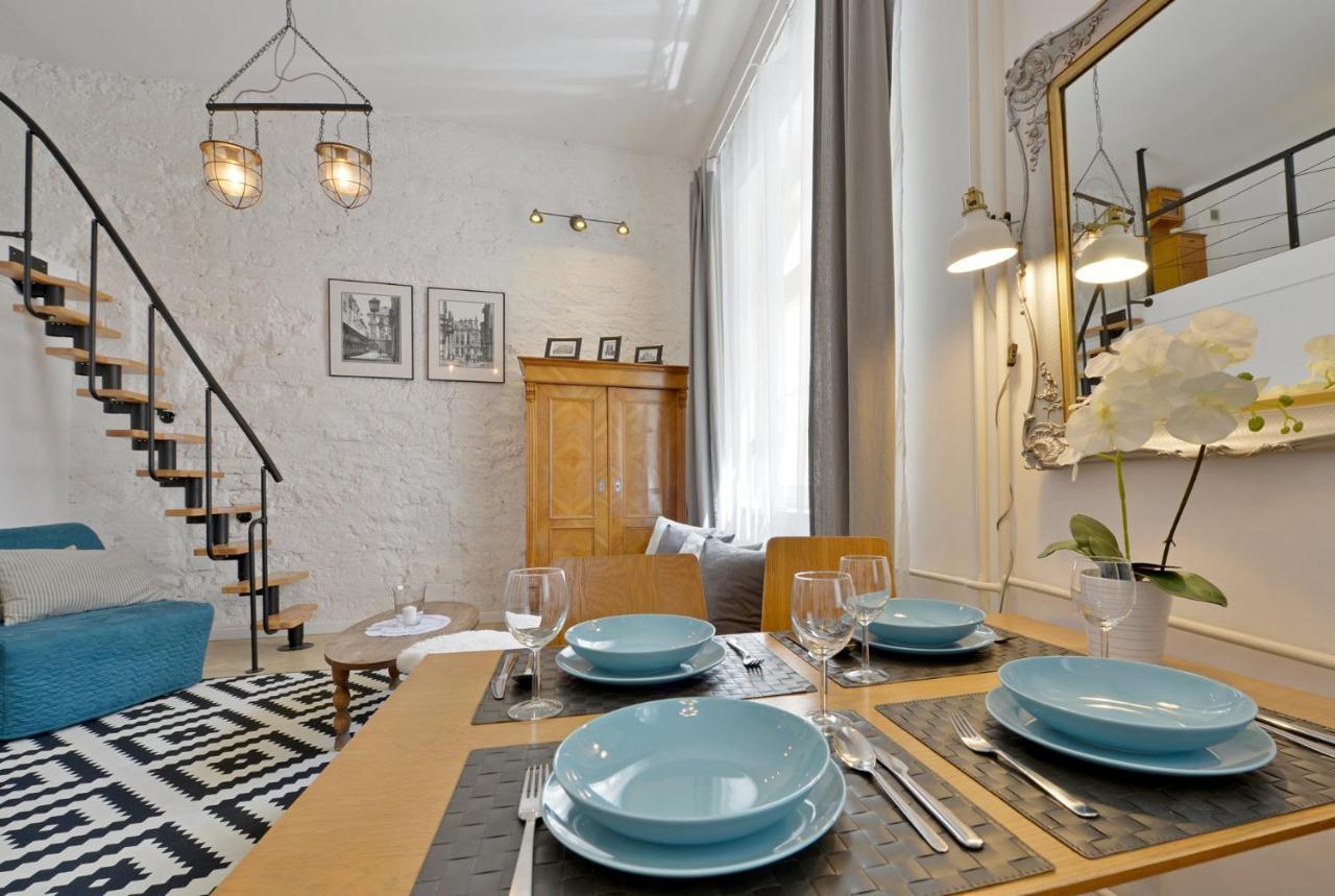 Appartamento Argentis Odrzanska Retro Loft Breslavia Esterno foto