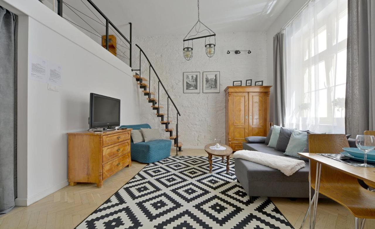 Appartamento Argentis Odrzanska Retro Loft Breslavia Esterno foto